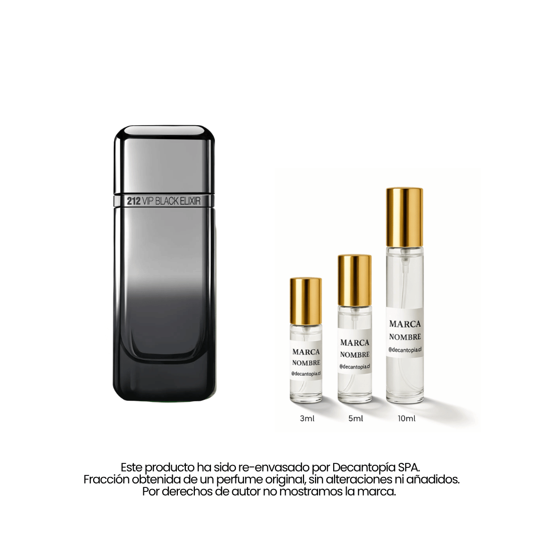 DECANT - 212 VIP BLACK ELIXIR
