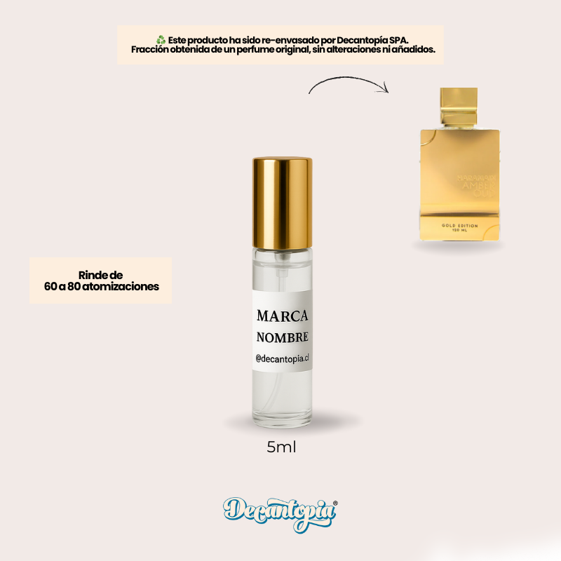 DECANT AL HARAMAIN - AMBER OUD GOLD EDITION EDP (Xerjoff - Erba Pura)