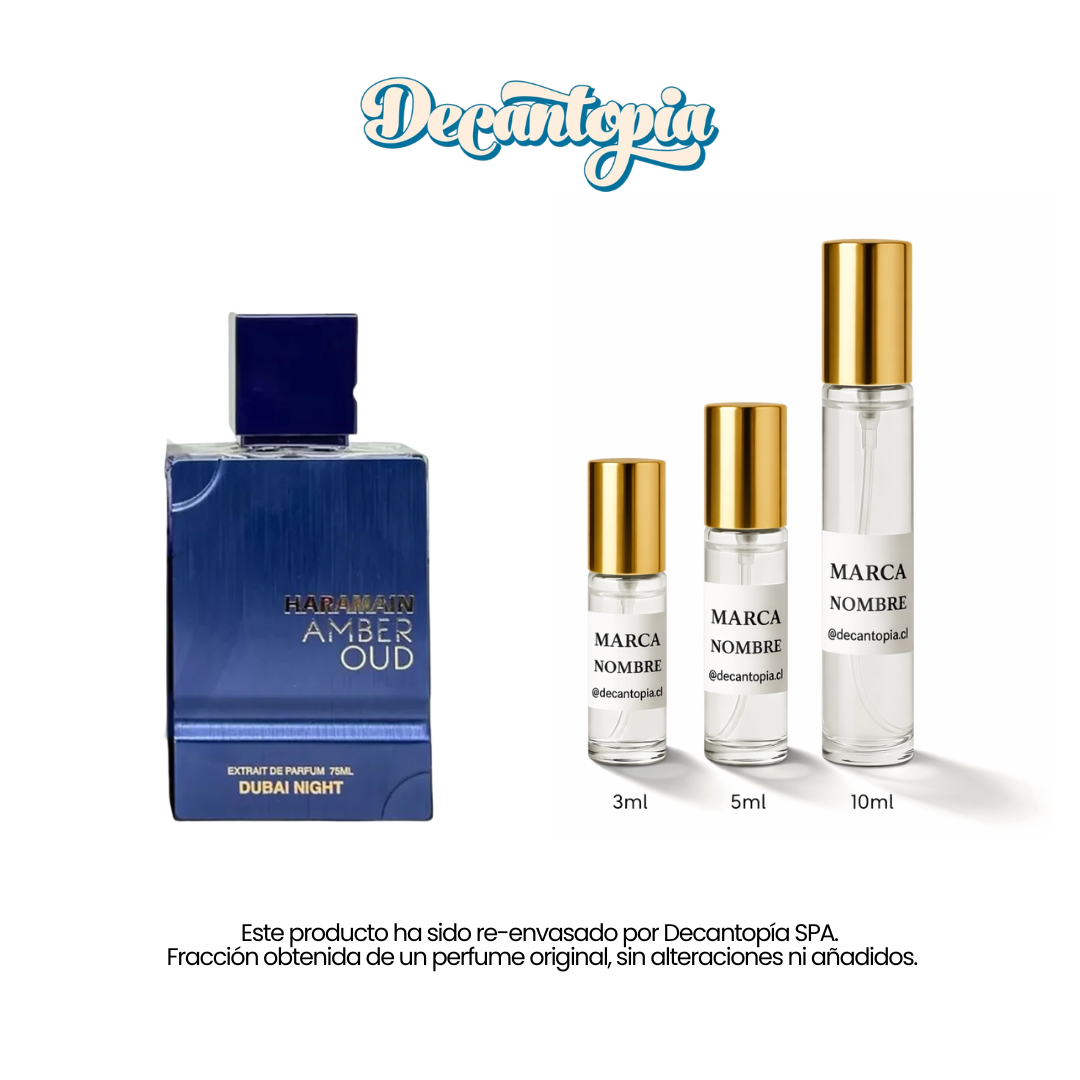 DECANT AL HARAMAIN - AMBER OUD DUBAI NIGHT (Dupe de Arabians Tonka - Montale)
