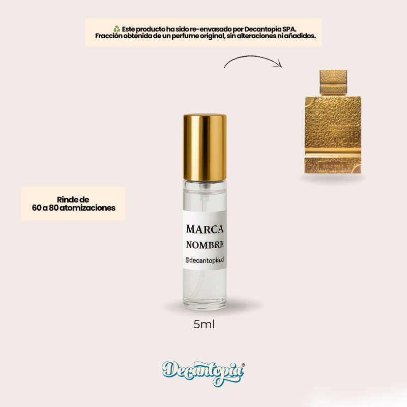 DECANT AL HARAMAIN - AMBER OUD GOLD 999.9