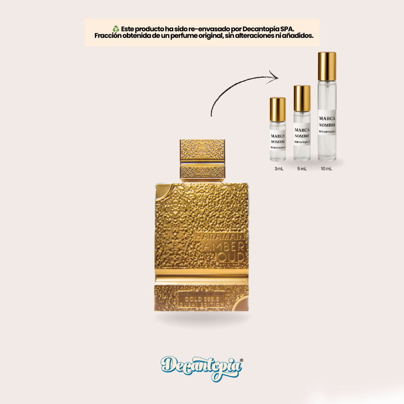 DECANT AL HARAMAIN - AMBER OUD GOLD 999.9