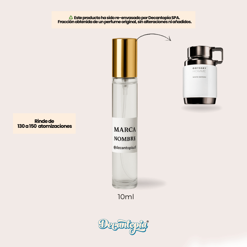 DECANT ARMAF - ODYSSEY WHITE (Armani - Stronger With You)