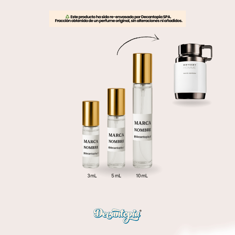 DECANT ARMAF - ODYSSEY WHITE (Armani - Stronger With You)