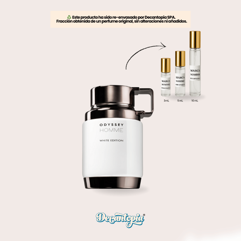 DECANT ARMAF - ODYSSEY WHITE (Armani - Stronger With You)