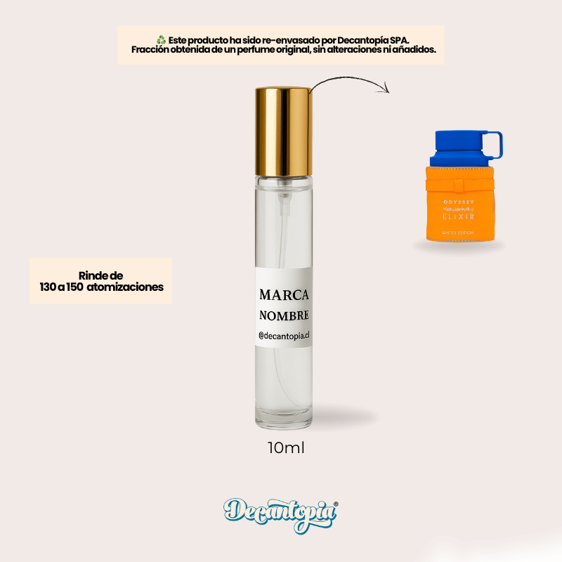 DECANT ARMAF - ODYSSEY MANDARIN SKY ELIXIR