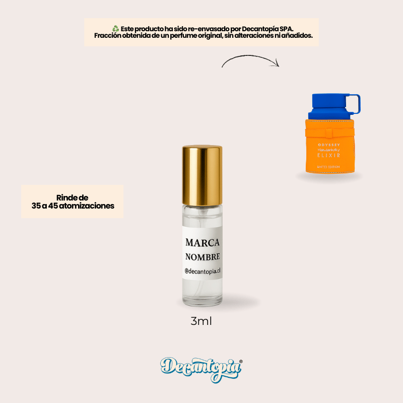 DECANT ARMAF - ODYSSEY MANDARIN SKY ELIXIR