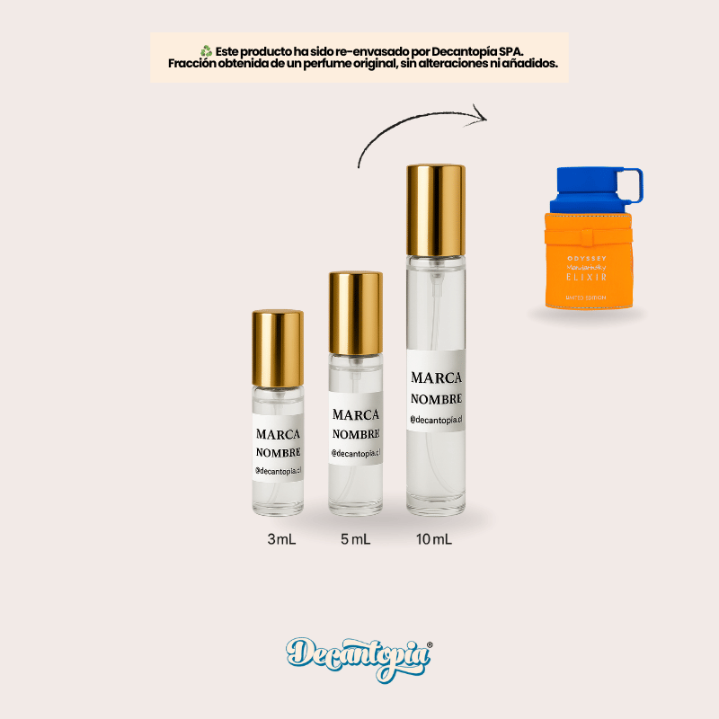 DECANT ARMAF - ODYSSEY MANDARIN SKY ELIXIR