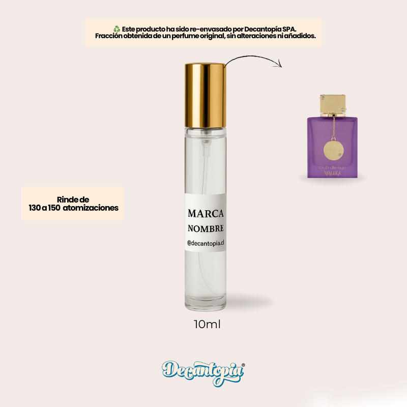 DECANT ARMAF - CLUB DE NUIT MALEKA