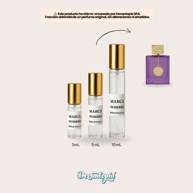 DECANT ARMAF - CLUB DE NUIT MALEKA