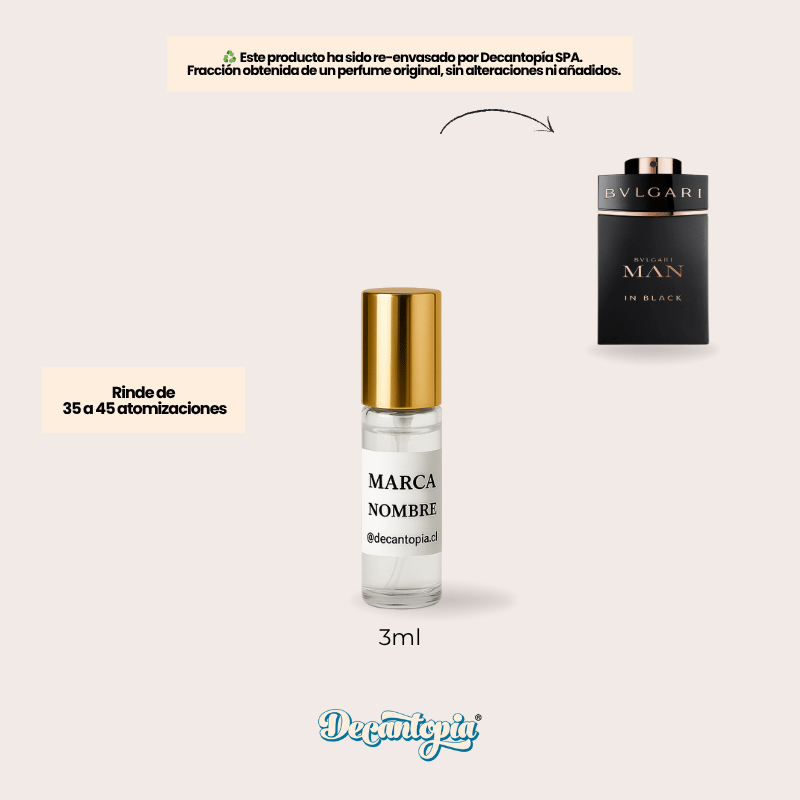 DECANT BVLGARI - MAN IN BLACK EDP