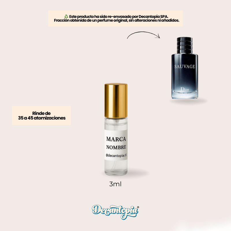 DECANT DIOR - SAUVAGE EDT