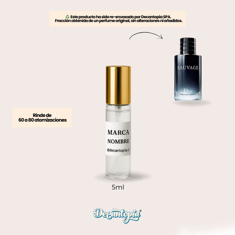 DECANT DIOR - SAUVAGE EDT