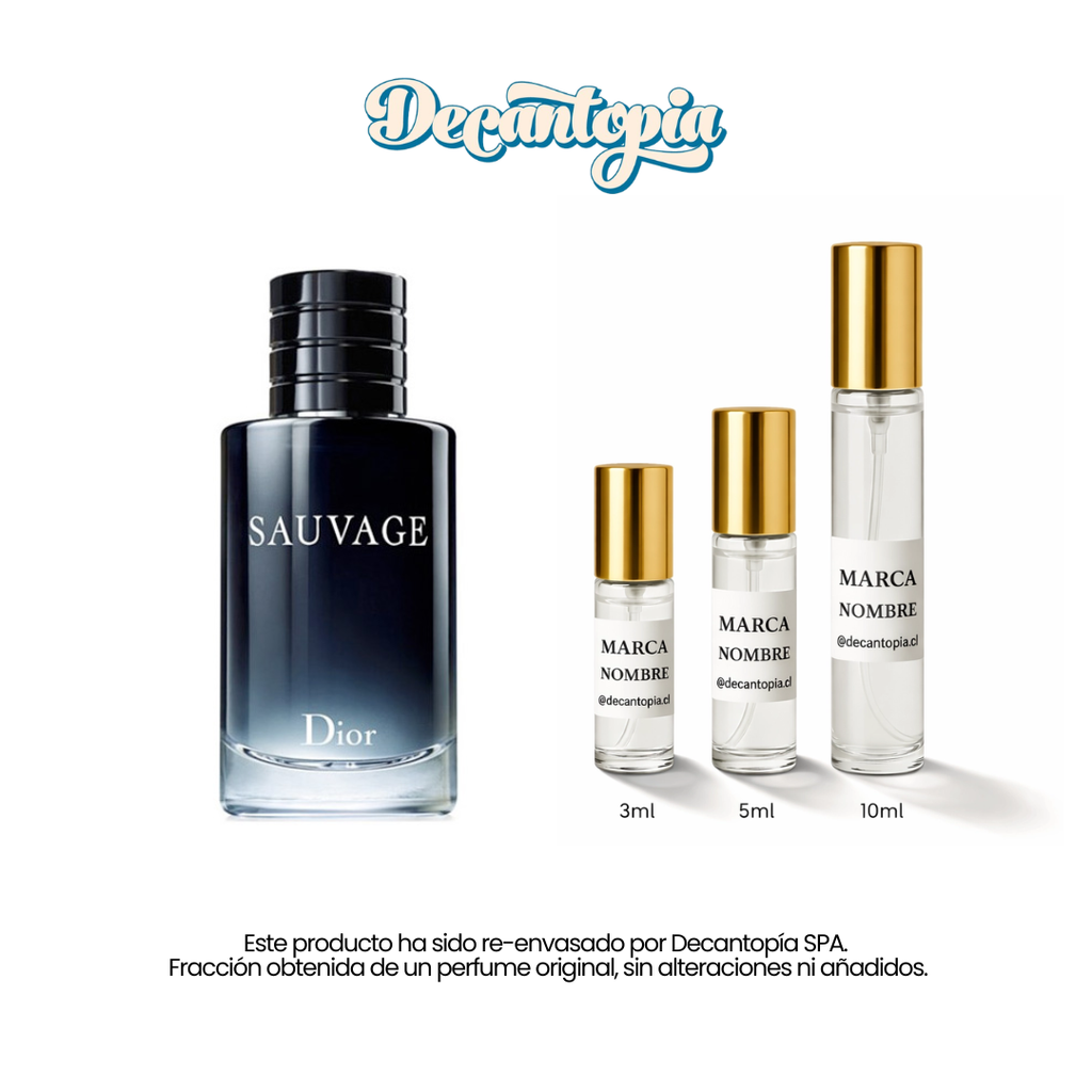 DECANT DIOR - SAUVAGE EDT