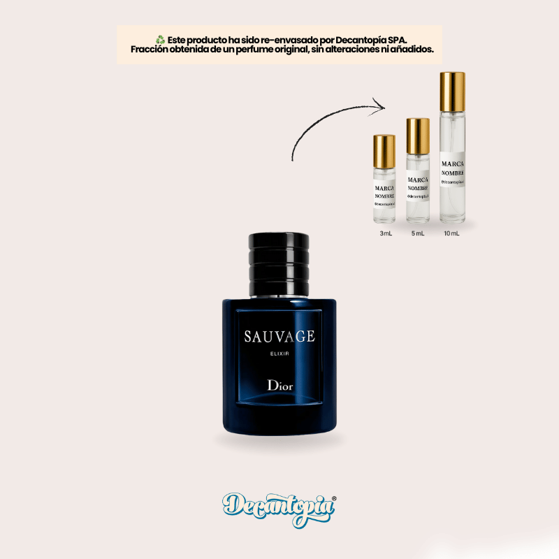 DECANT DIOR - SAUVAGE ELIXIR