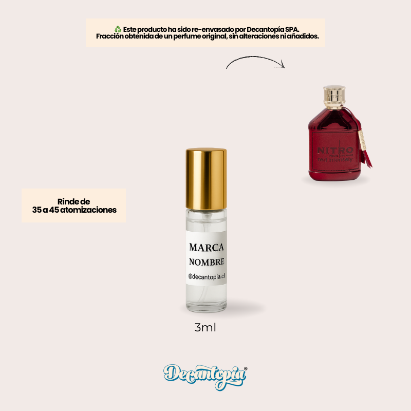 DECANT DUMONT - NITRO RED INTENSELY