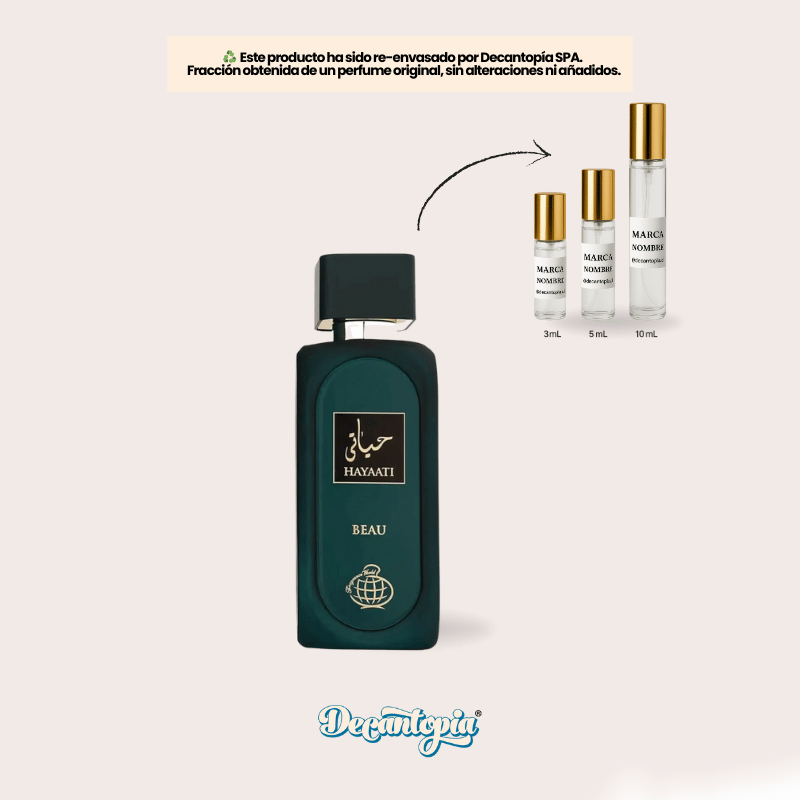 DECANT FRAGRANCE WORLD - HAYAATI BEAU Le Beau Le Parfum - JPG