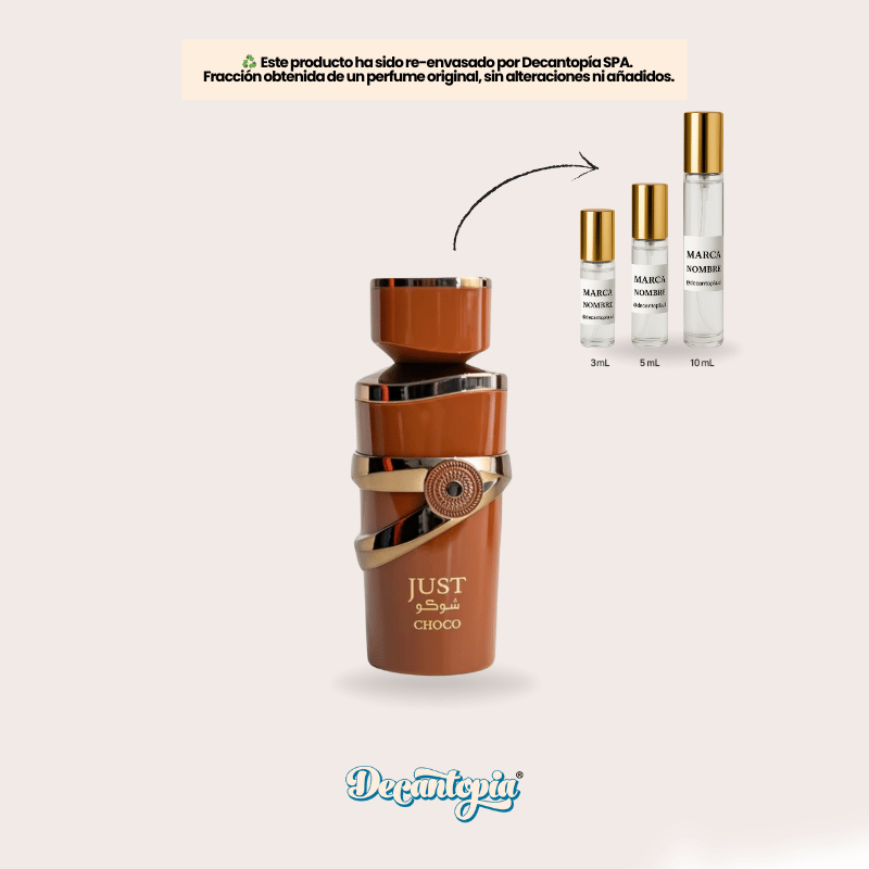 DECANT FRAGRANCE WORLD - JUST CHOCO