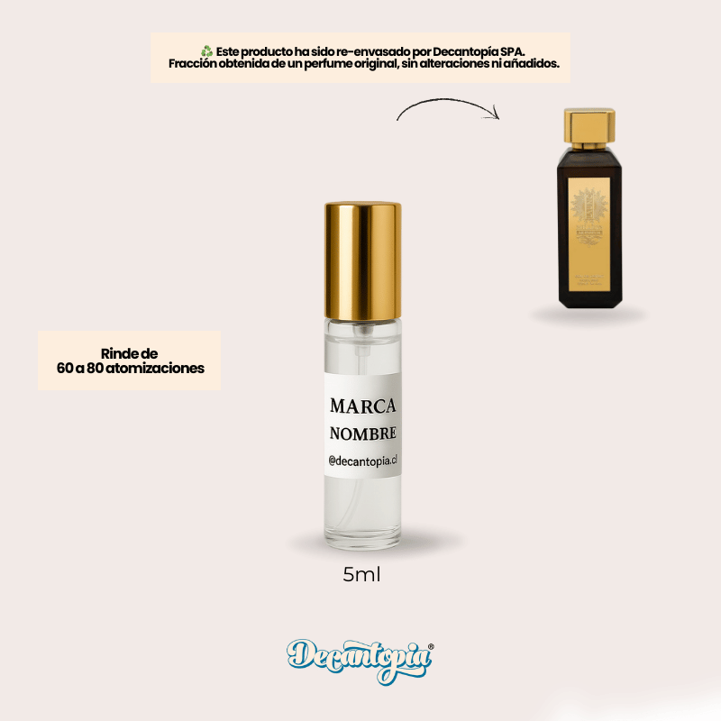 DECANT FRAGRANCE WORLD - MILLION LA UNO (Paco Rabanne - One Million)