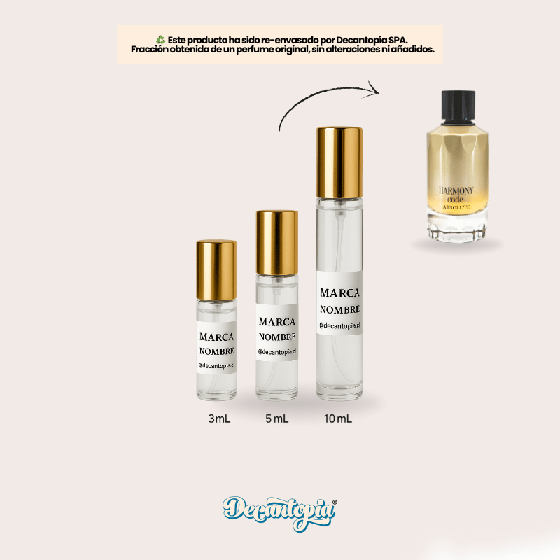 DECANT FRAGRANCE WORLD - HARMONY CODE ABSOLUTE (Armani - Code Absolu)