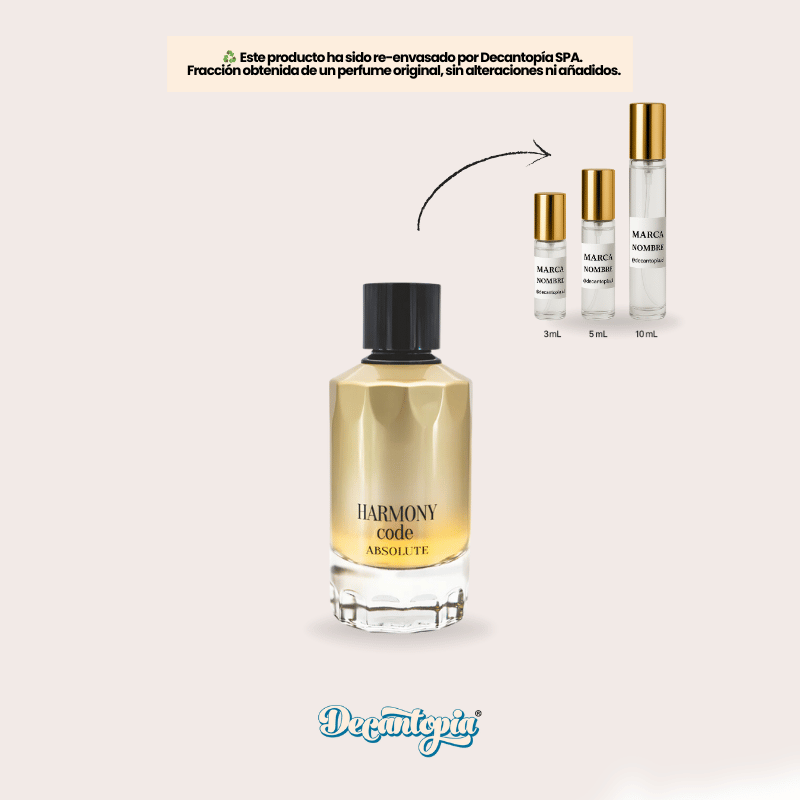 DECANT FRAGRANCE WORLD - HARMONY CODE ABSOLUTE (Armani - Code Absolu)