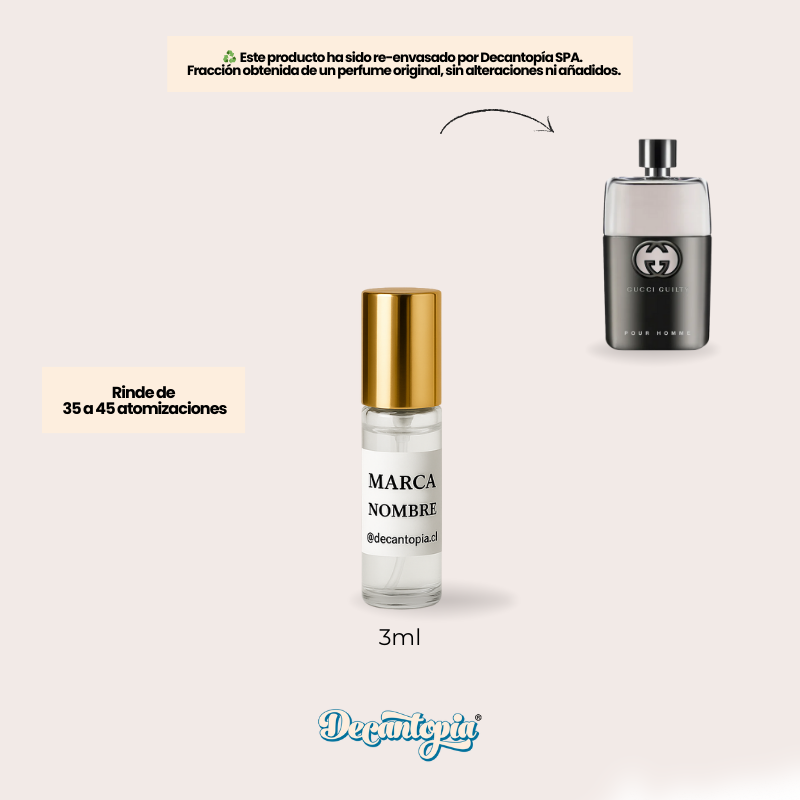 DECANT GUCCI - GUILTY POUR HOMME EDT