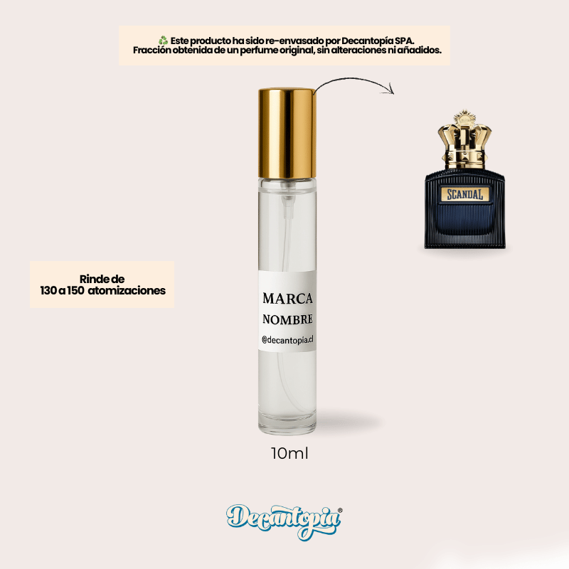 DECANT JEAN PAUL GAULTIER - SCANDAL INTENSE POUR HOMME