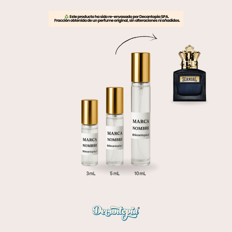 DECANT JEAN PAUL GAULTIER - SCANDAL INTENSE POUR HOMME