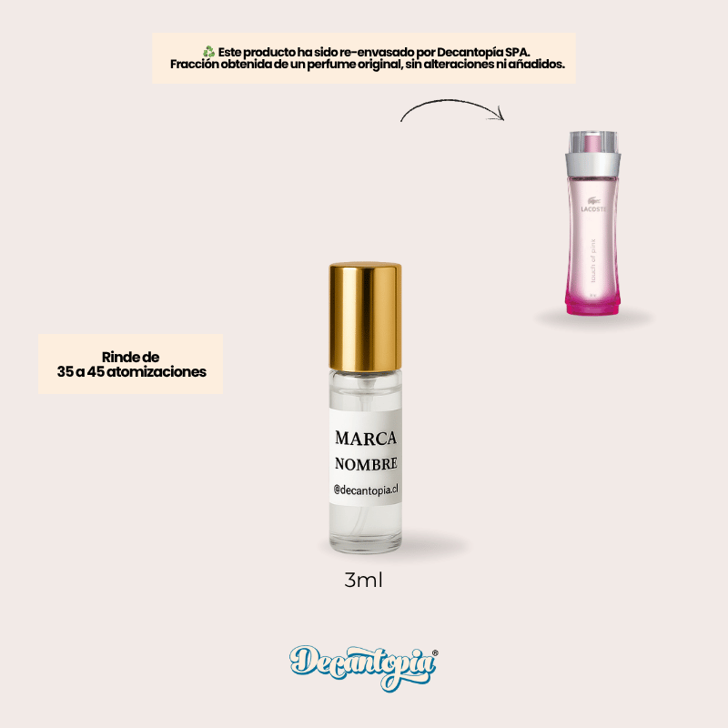 DECANT LACOSTE - TOUCH OF PINK