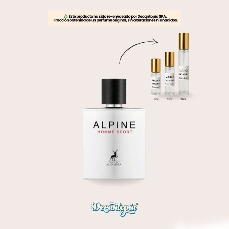 DECANT MAISON ALHAMBRA - ALPINE HOMME SPORT EDP (Chanel - Allure Homme Sport)