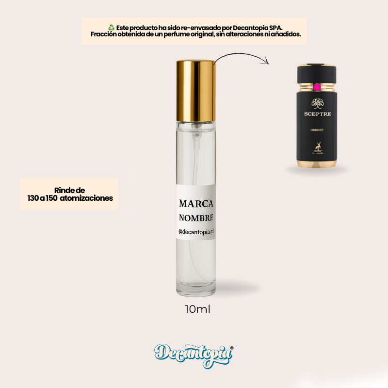 DECANT MAISON ALHAMBRA - SCEPTRE DESERT