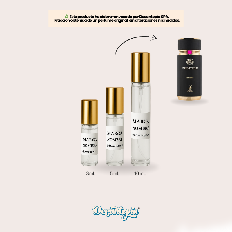 DECANT MAISON ALHAMBRA - SCEPTRE DESERT