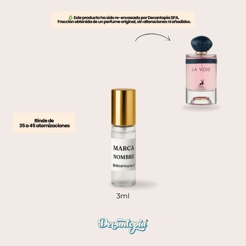 DECANT MAISON ALHAMBRA - LA VOIE (Armani - My Way)