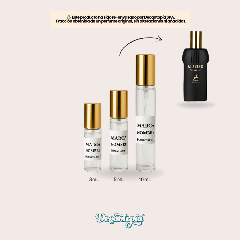 DECANT MAISON ALHAMBRA - GLACIER LE NOIR EDP (Jpg - Le Male Le Parfum)