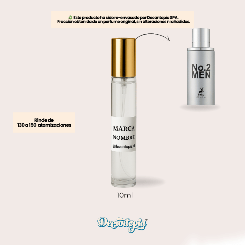 DECANT MAISON ALHAMBRA - MEN No2 (Carolina Herrera - 212 Men)