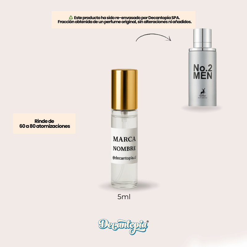 DECANT MAISON ALHAMBRA - MEN No2 (Carolina Herrera - 212 Men)