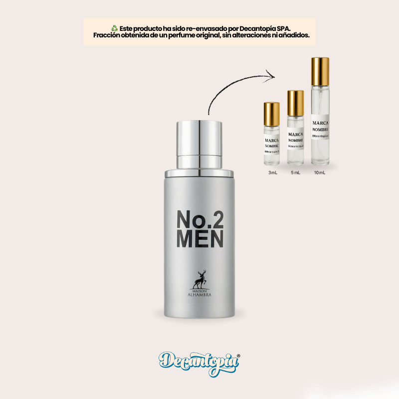 DECANT MAISON ALHAMBRA - MEN No2 (Carolina Herrera - 212 Men)
