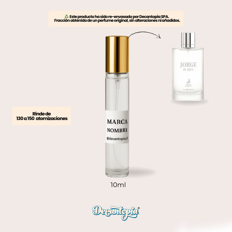 DECANT MAISON ALHAMBRA - JORGE DI AQUA (Armani - Acqua di Gio EDT)