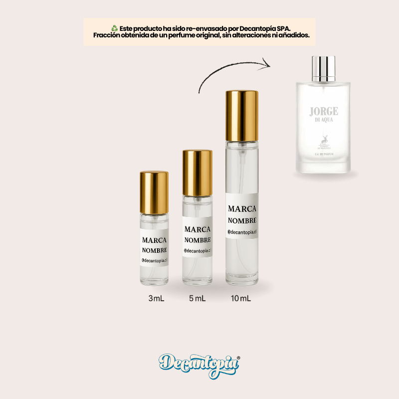 DECANT MAISON ALHAMBRA - JORGE DI AQUA (Armani - Acqua di Gio EDT)