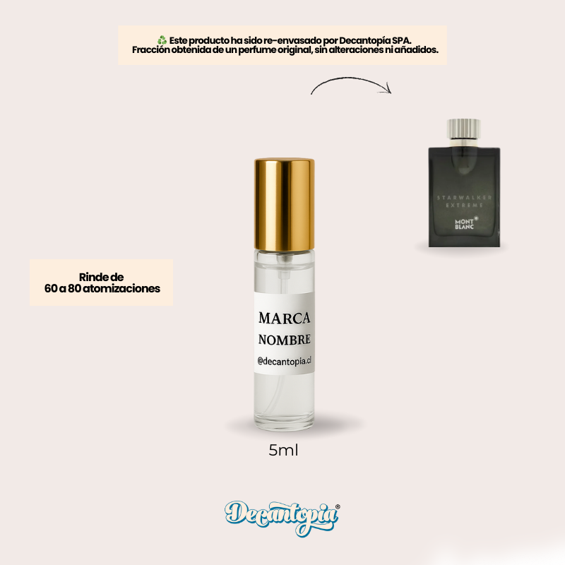 DECANT MONTBLANC - STARWALKER EXTREME EDT