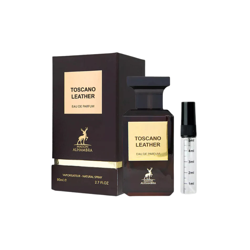 DECANT MAISON ALHAMBRA - TOSCANO LEATHER EDP