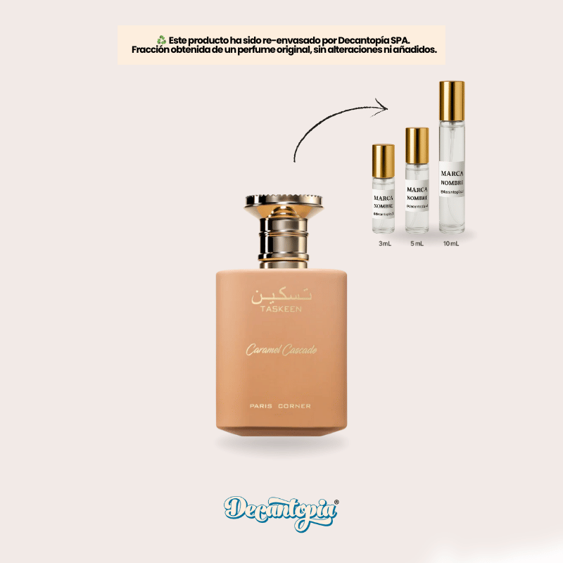 DECANT PARIS CORNER - TASKEEN CARAMEL CASCADE (Giardini di Toscana - Bianco Latte)