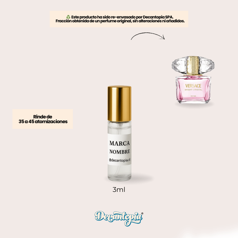DECANT VERSACE - BRIGHT CRYSTAL PARFUM