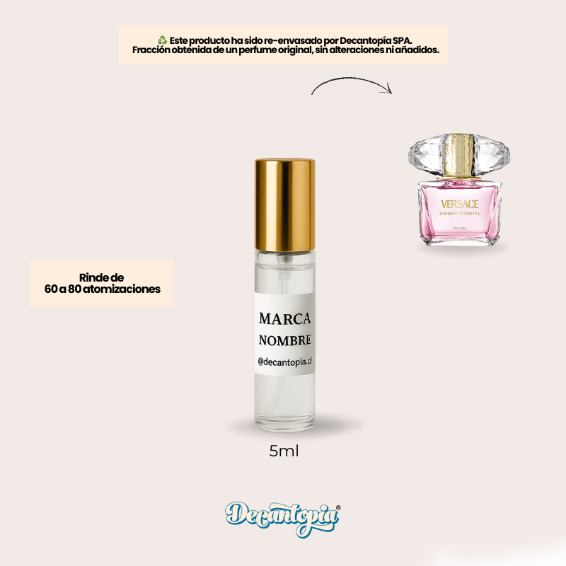 DECANT VERSACE - BRIGHT CRYSTAL PARFUM