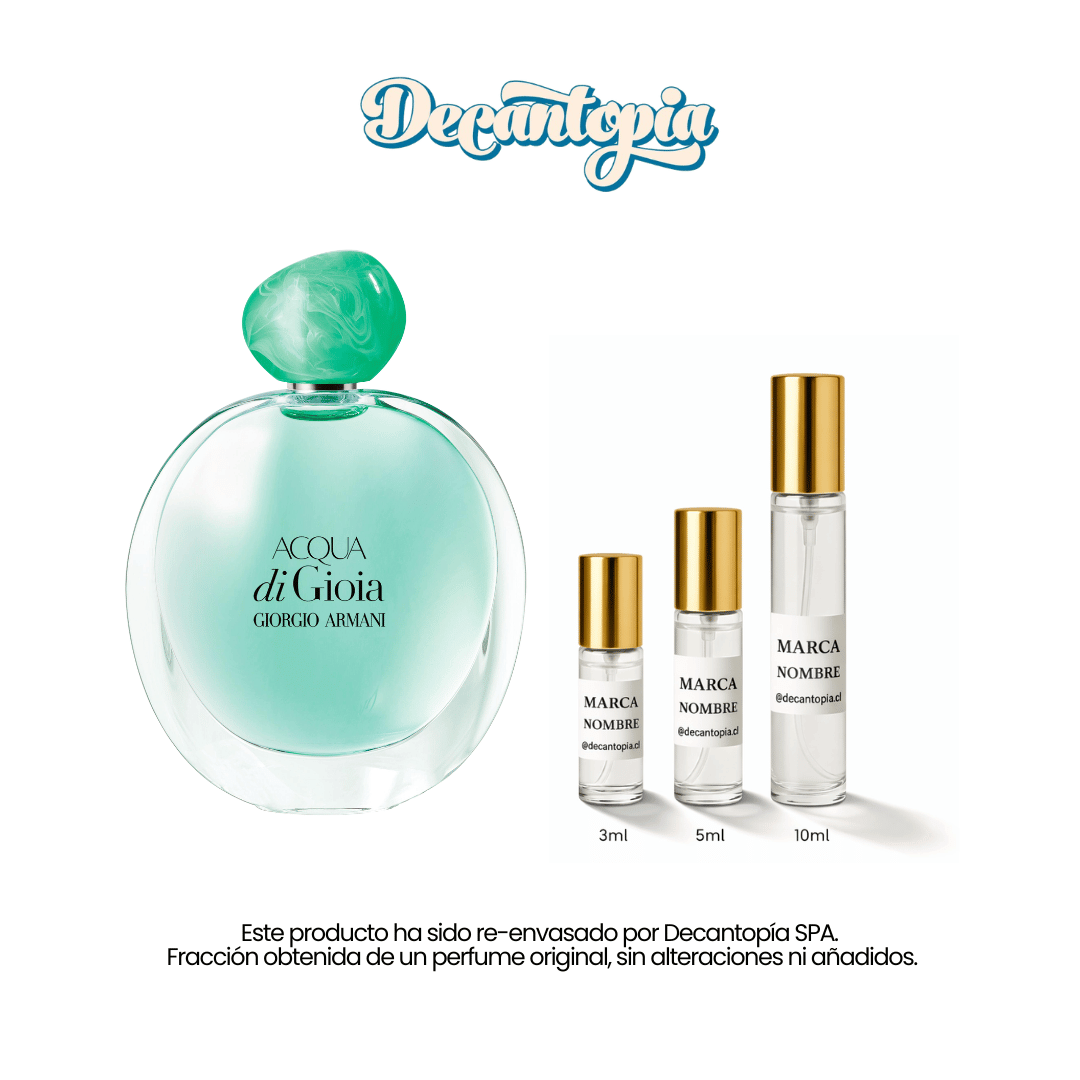DECANT ARMANI - ACQUA DI GIOIA EDP