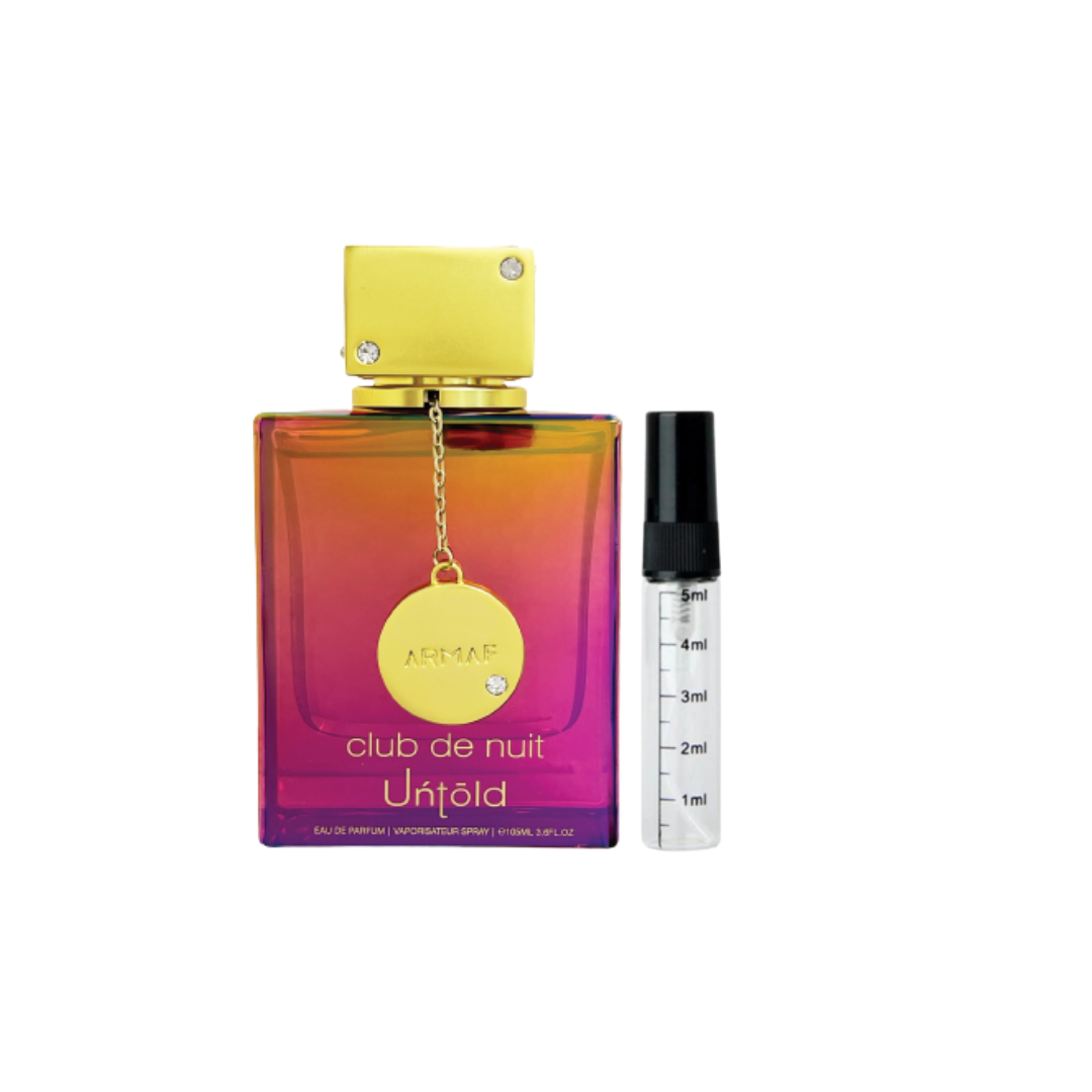 DECANT ARMAF - CLUB DE NUIT UNTOLD EDP (Baccarat Rouge 540)