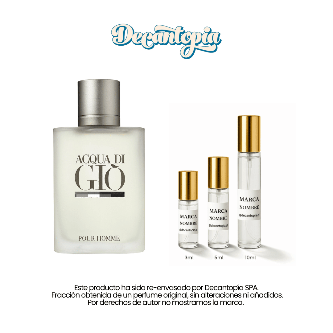 DECANT - ACQUA DI GIO EDT - Decantopia