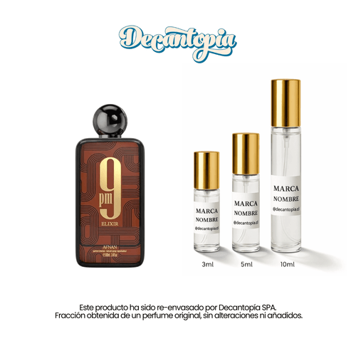 DECANT AFNAN - 9PM ELIXIR (Dupe de Le Male Elixir - JPG) - Decantopia