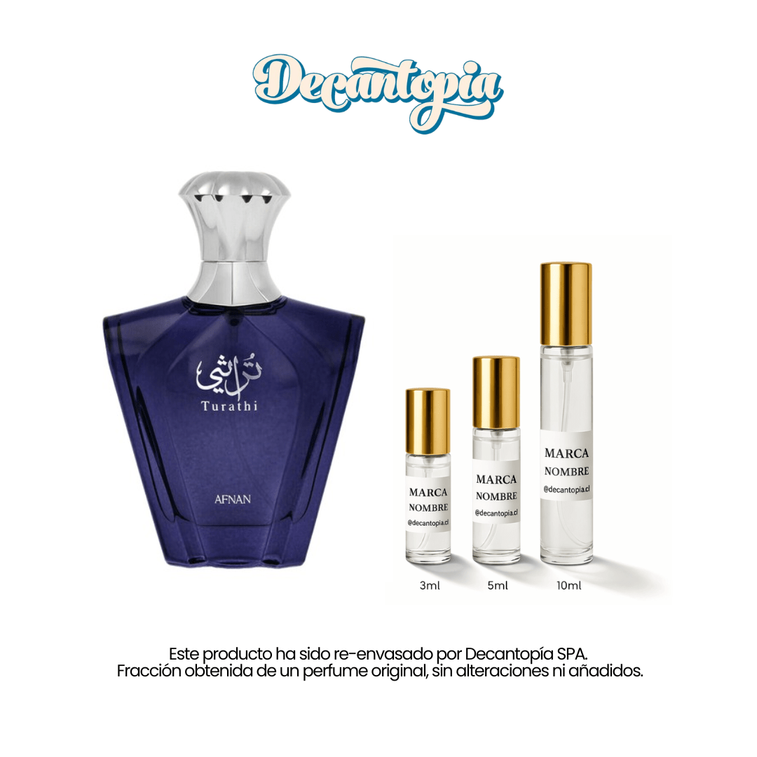 DECANT AFNAN - TURATHI BLUE EDP (Dupe de Tygar - Bvlgari) - Decantopia