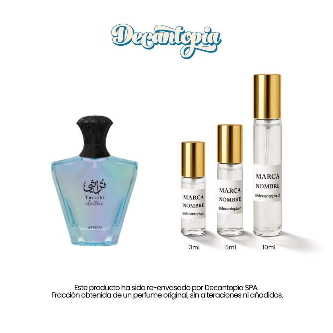 DECANT AFNAN - TURATHI ELECTRIC (Dupe de Blue Talisman - Ex Nihilo) - Decantopia