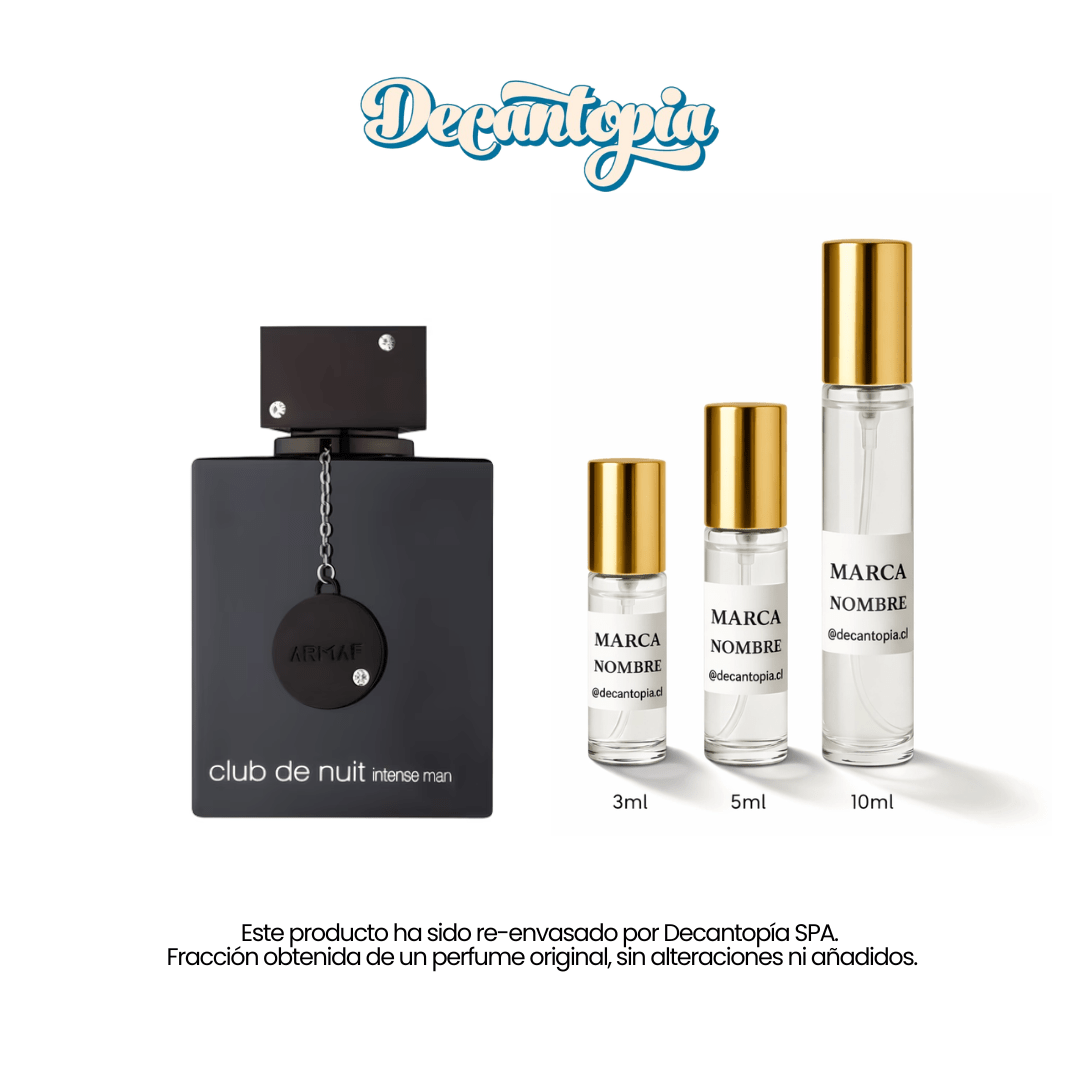 DECANT ARMAF - CLUB DE NUIT INTENSE EDT (Dupe de Aventus - Creed) - Decantopia